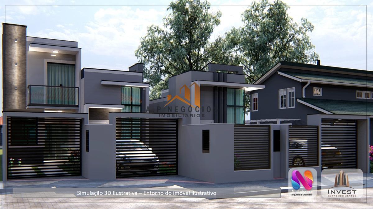 Casa com 2 quartos, 58m², à venda em Tijucas, Areias - Mata Atlântica