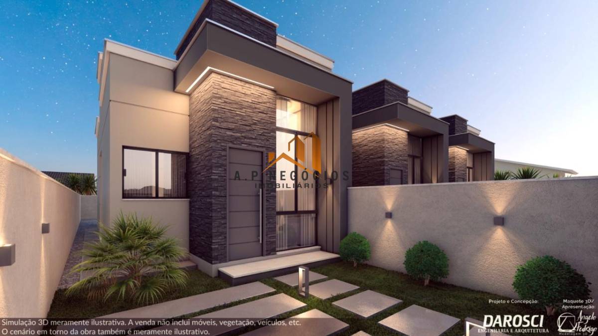 Casa à venda em Tijucas, Joaia Loteamento Flora e Flora, com 2 quartos, 54m²