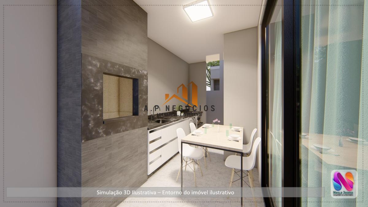 Casa com 2 quartos, 65,80m², à venda em Tijucas, Areias - Br Felice - AP Negócios Imobiliários