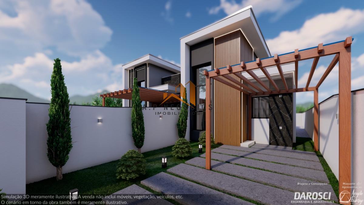 Casa com 2 quartos, 61,87m², à venda em Canelinha, Centro