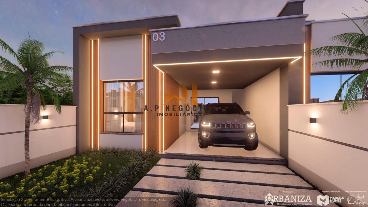 Casa com 2 quartos, 76,35m², à venda em Tijucas, Areias - Loteamento Galápagos